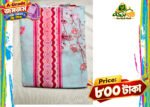 A-Grade জমজম সেমি-স্টিচড থ্রি-পিস সেট A017